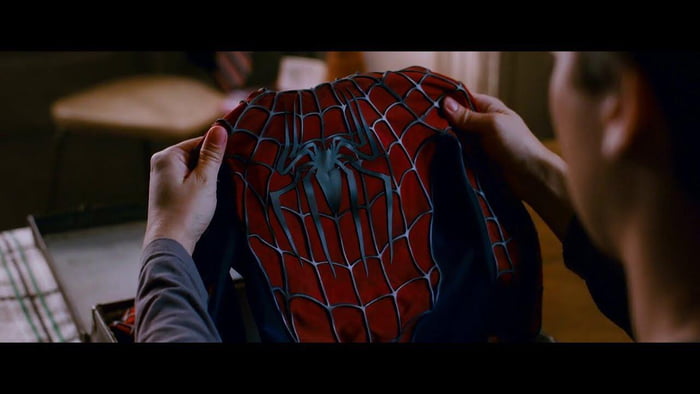 Just wanted to say that this scene in SM3 where the responsibility ...