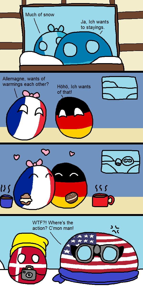 6 ich. Polandball World.