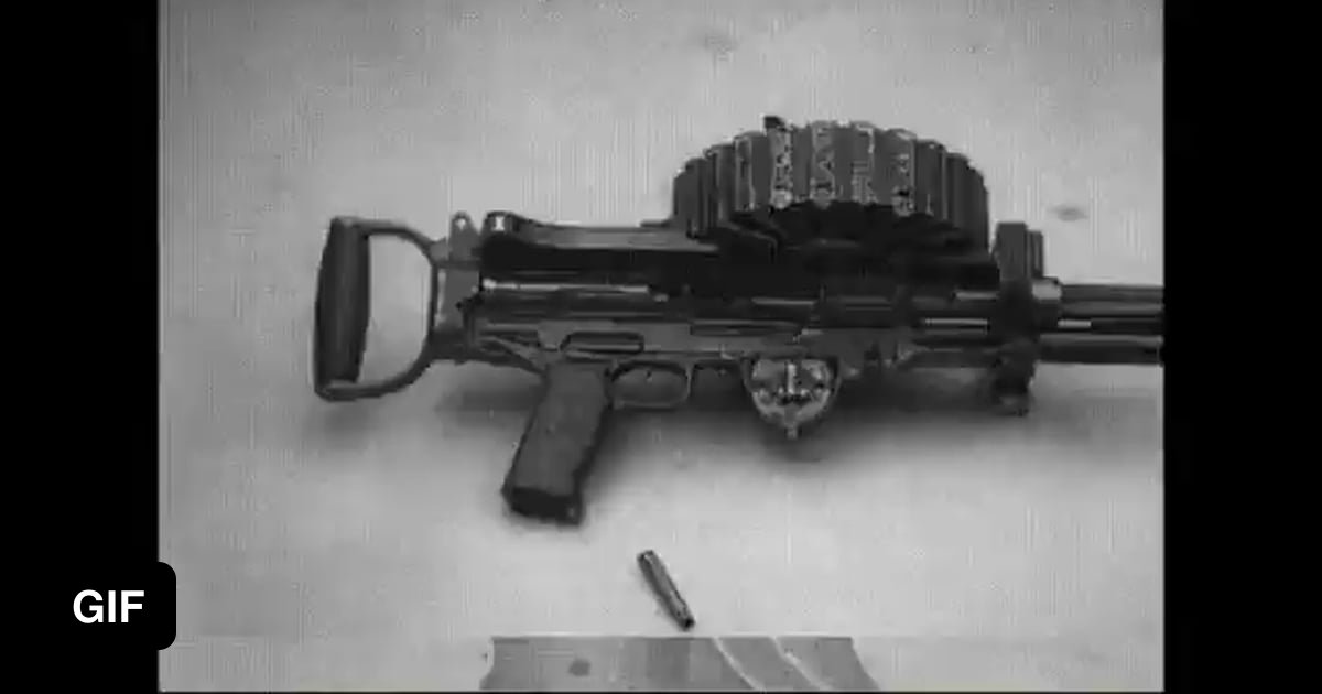 How a Lewis Gun works 9GAG