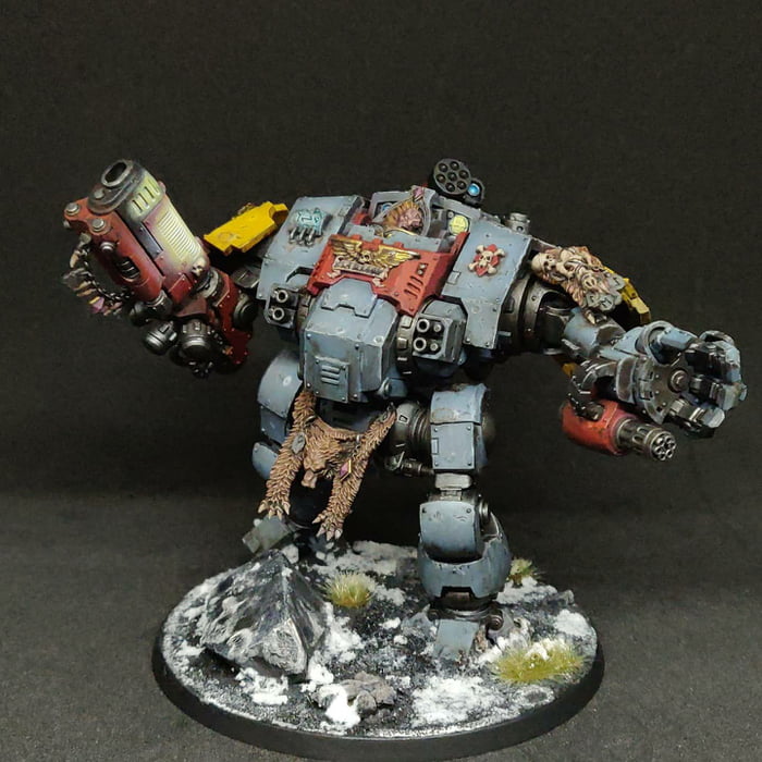 For Russ and the Allfather! Unleash the Redemptor Wulfens dreadnought ...