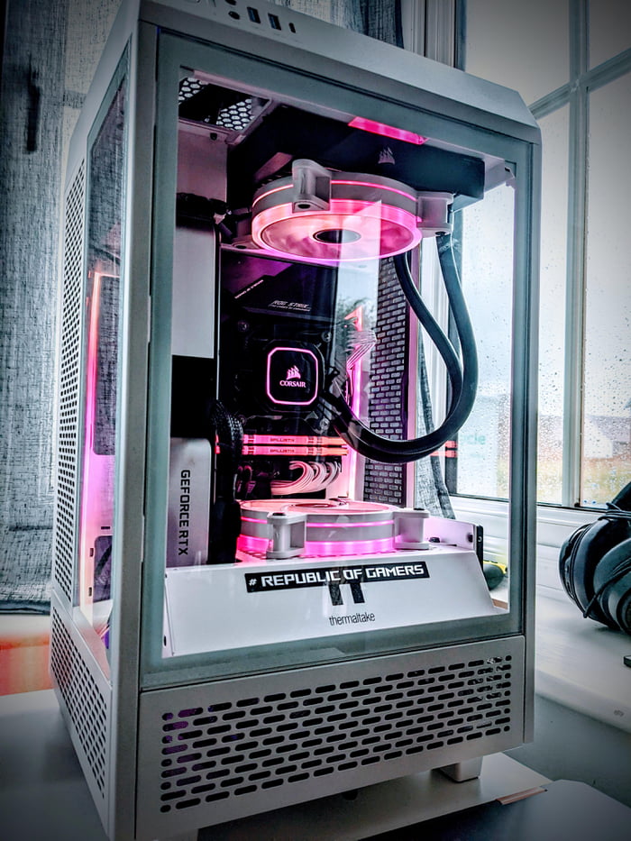 I7 10700k 3060 Ti Thermaltake Tower 100 9gag 6128