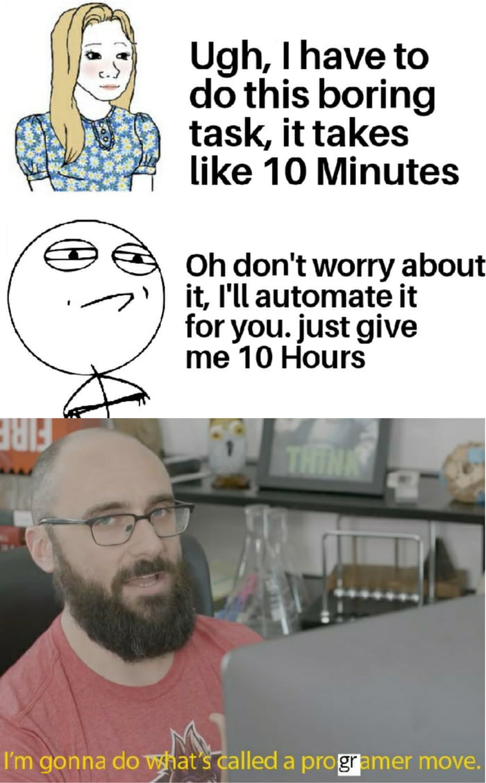 Ah yes, The Programmer move - 9GAG