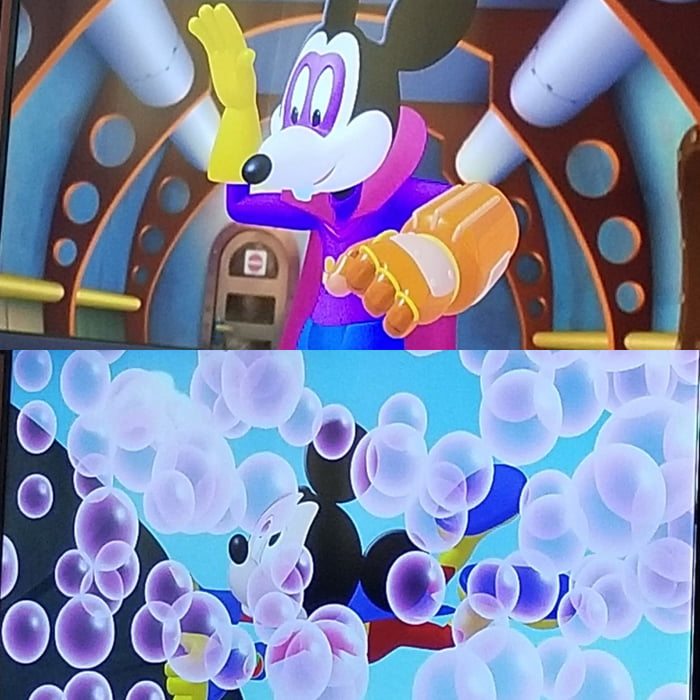 This is some serious foreshadowing.. watching Mickey mouse clubhouse with my daughter and they