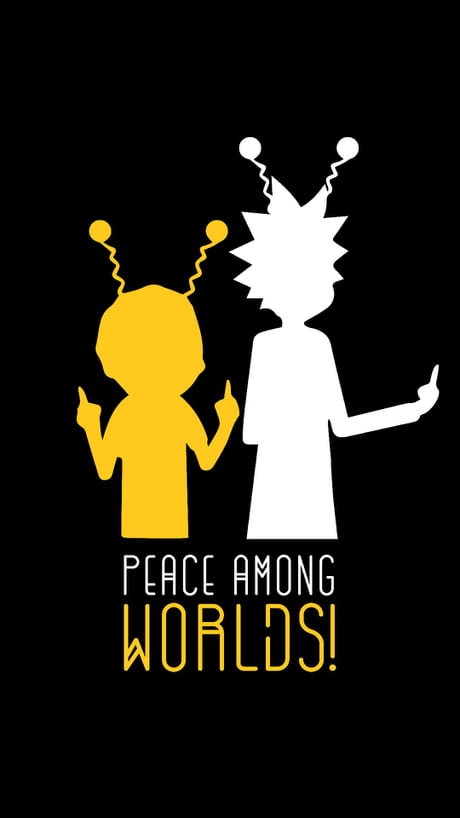 A Wallpaper For Our Edgy Rick Morty Fans 9gag