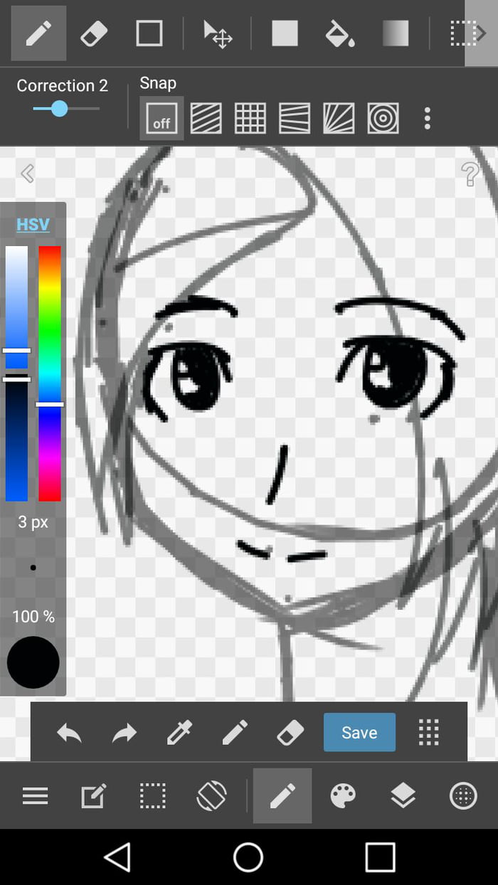 Switched from Autodesk Sketchbook to Medibang Paint. it's soooooooo