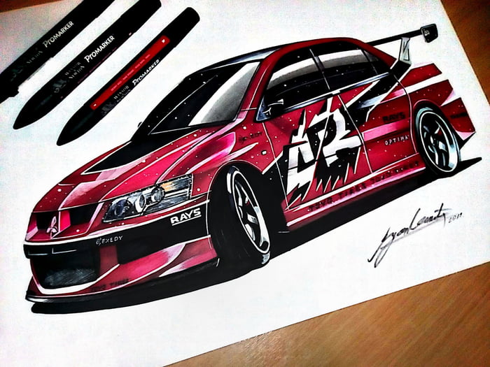 tokyo drift evo drawing 9gag tokyo drift evo drawing 9gag