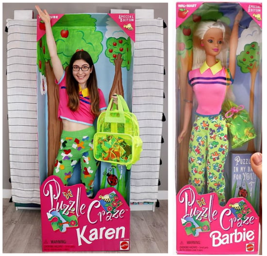 puzzle craze barbie