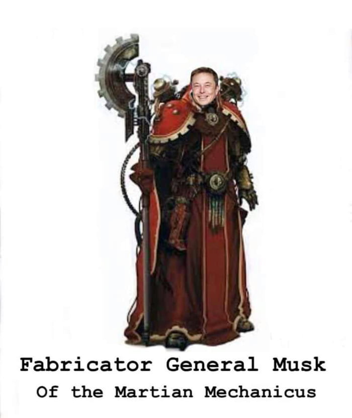 Potrait of the first Fabricator General of Mars 443.334M27 (colorised