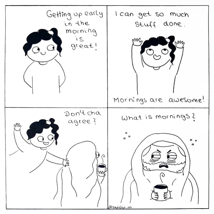 Early birds are the worst 9GAG