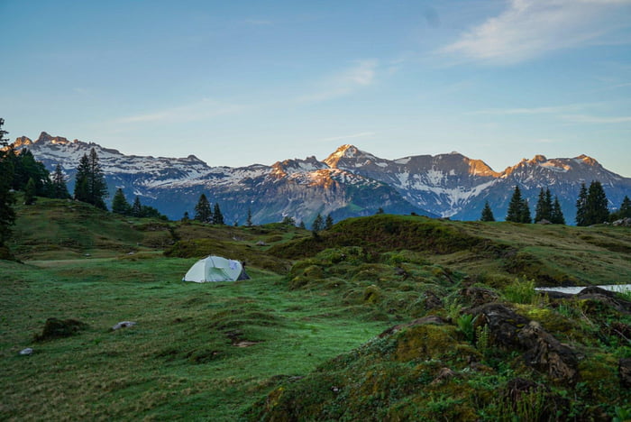 Wild Camping In Switzerland 9gag