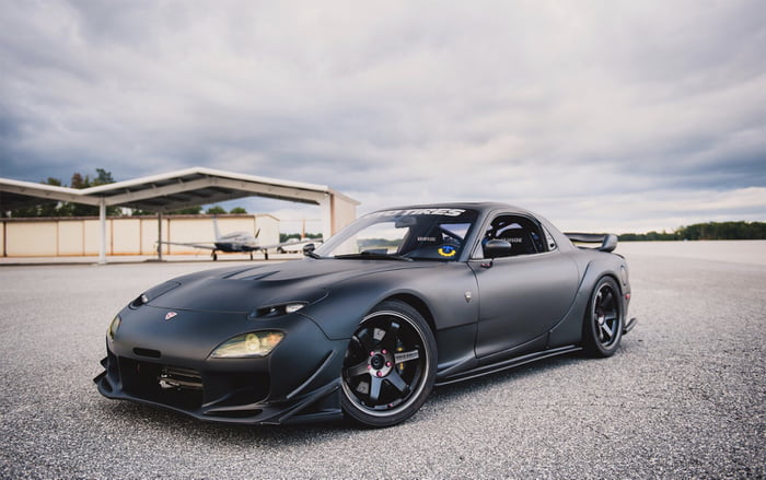 RX7 Matte Black Build, too much or just enough? - 9GAG