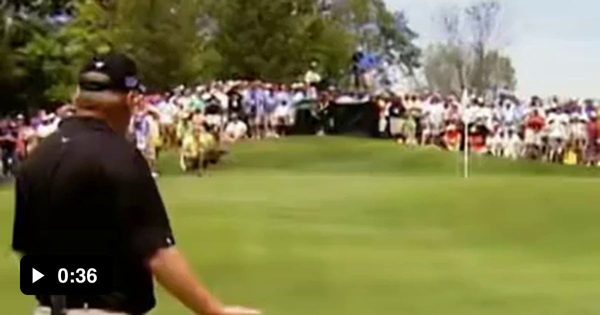 Throwing it back to a classic Jack Moment, showing how to putt it. 9GAG