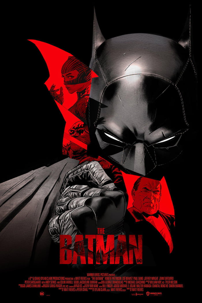 The Batman Movie Poster By Dan Mora - 9GAG