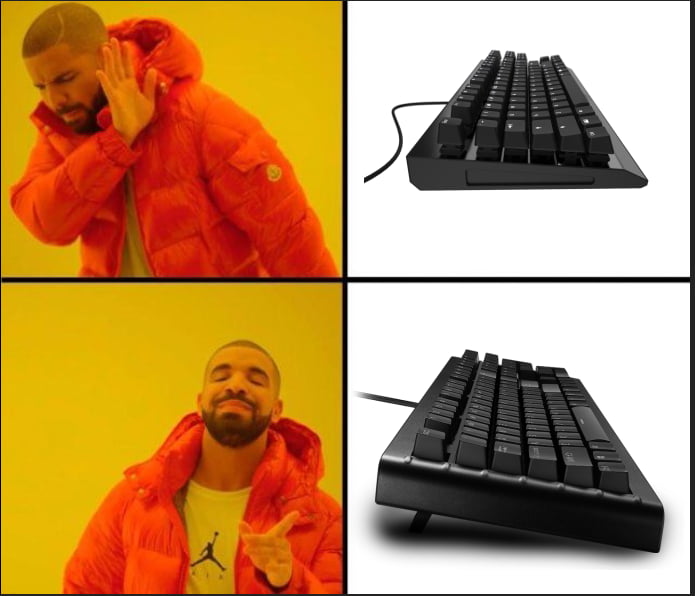 Keyboard legs are the bset - 9GAG