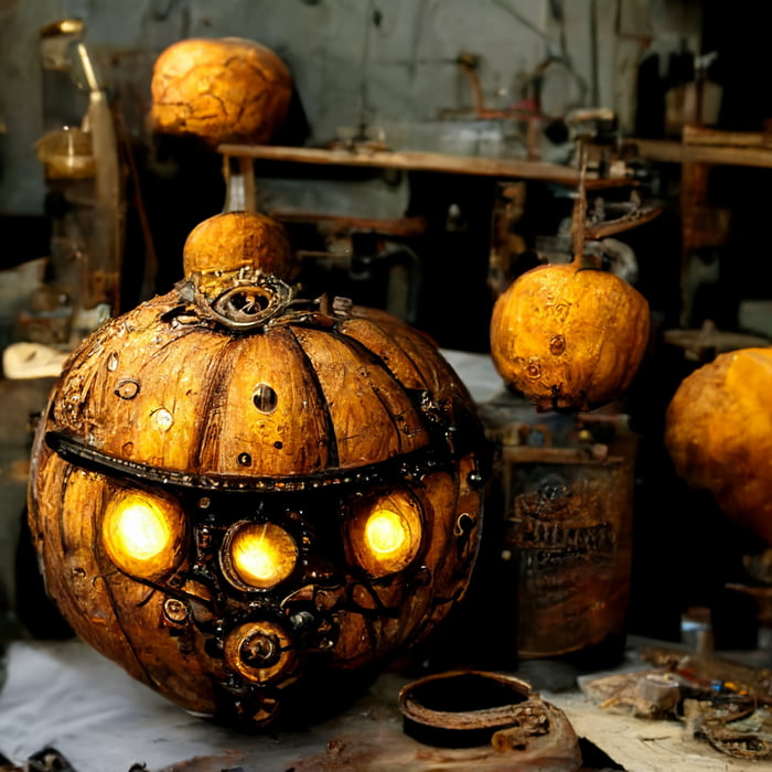 Pumpkin Steampunk Generator - 9GAG