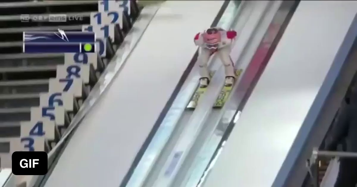 Longest Ski Jump on Record 9GAG