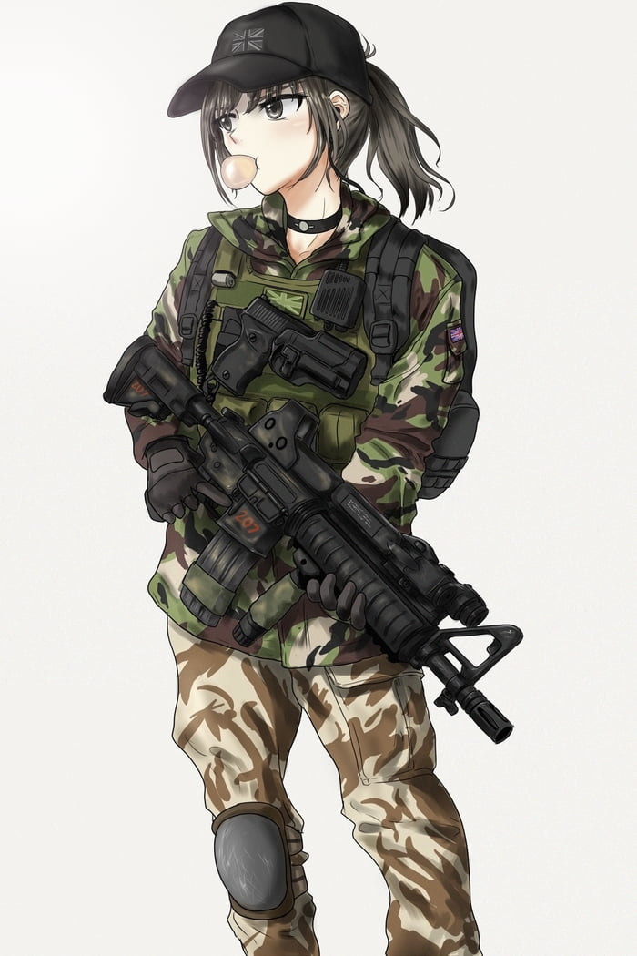 Free: Anime Soldier Fan art Military Manga, Anime transparent background  PNG clipart - nohat.cc