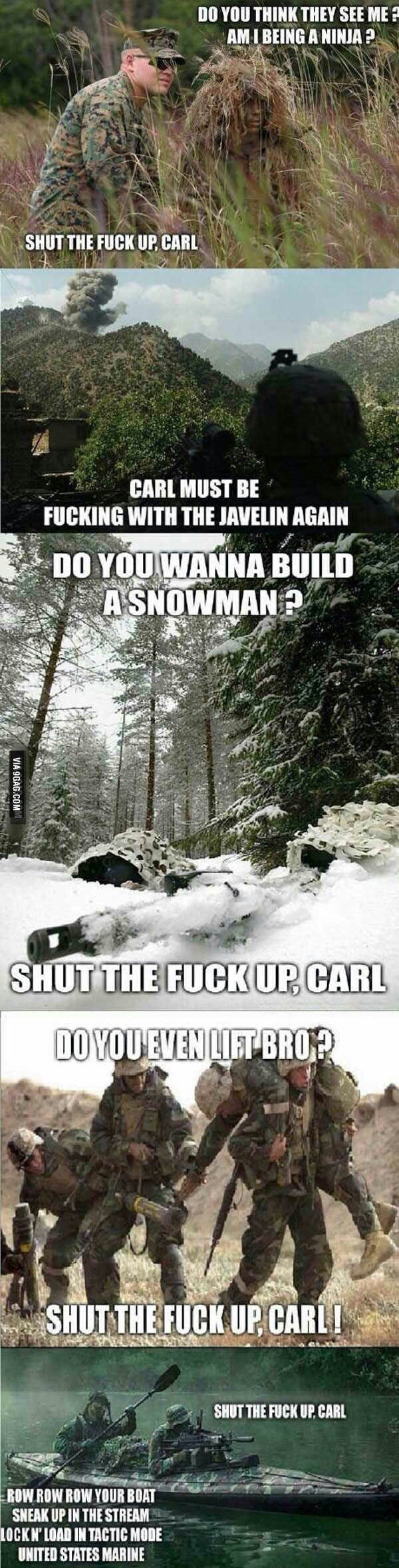 Shut up carl - 9GAG