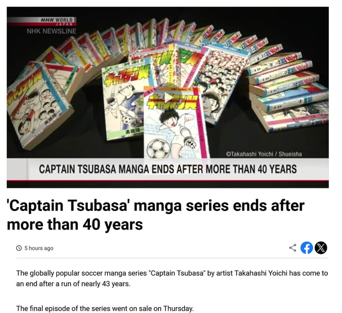 The last 10 chapters was just "The End" running from one side of the field to the other - 9GAG