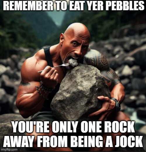 Rock consuming rocks - 9GAG