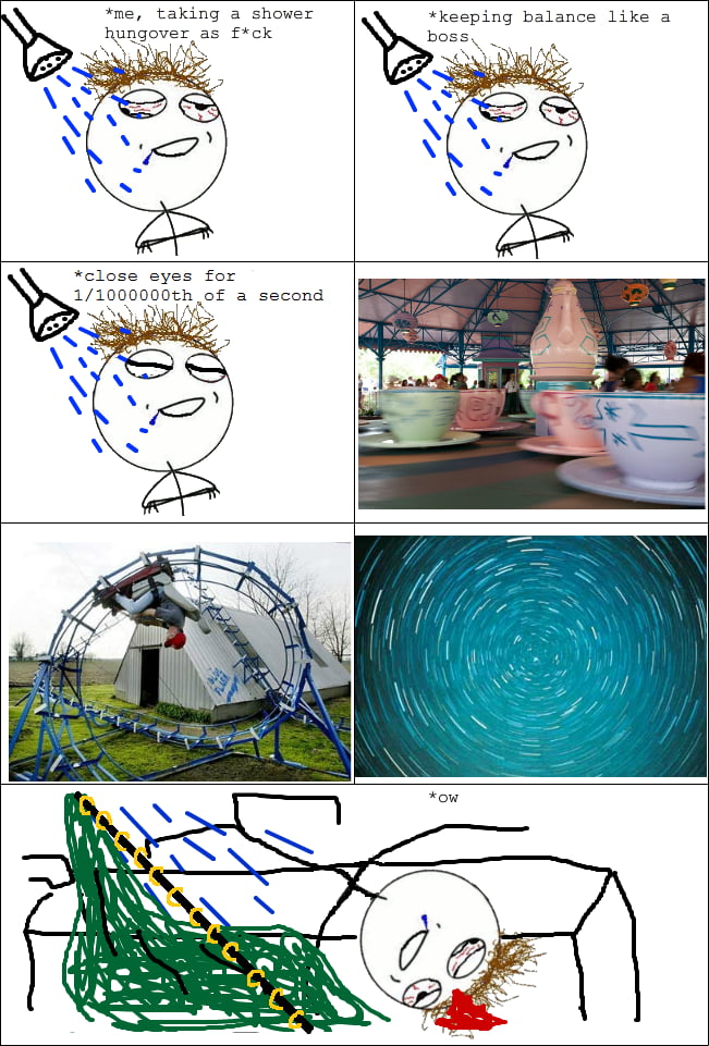 Hungover shower 9GAG