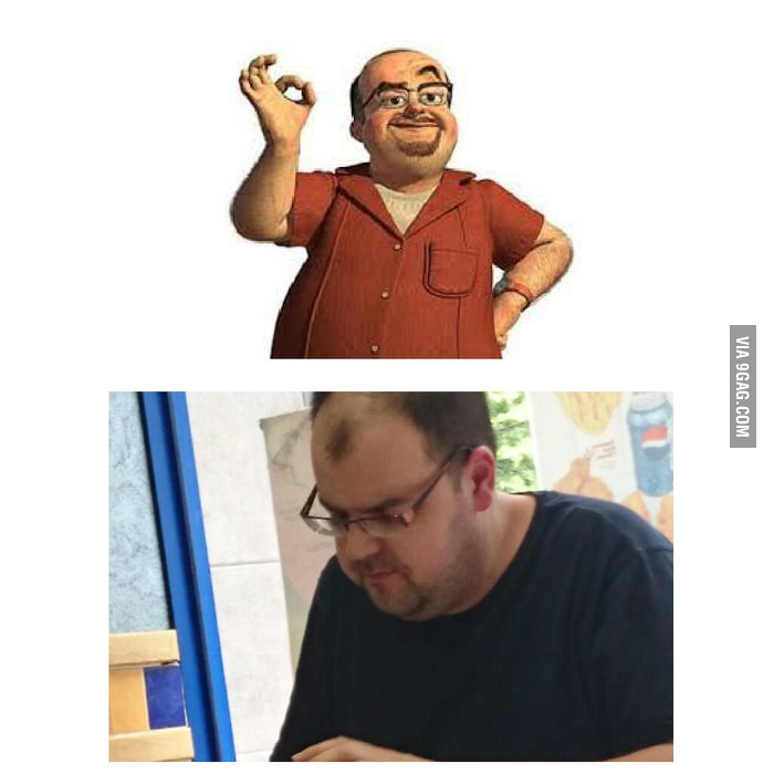 He looks like the guy who stole woody! - 9GAG