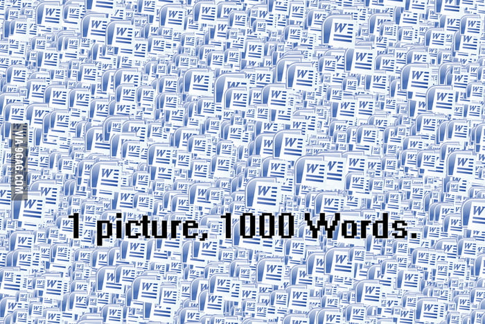 What Does 1000 Words Look Like On A4