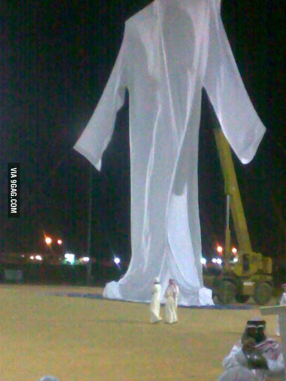 The Size Of Prophet Adam Has Recently Been Recreated 9GAG