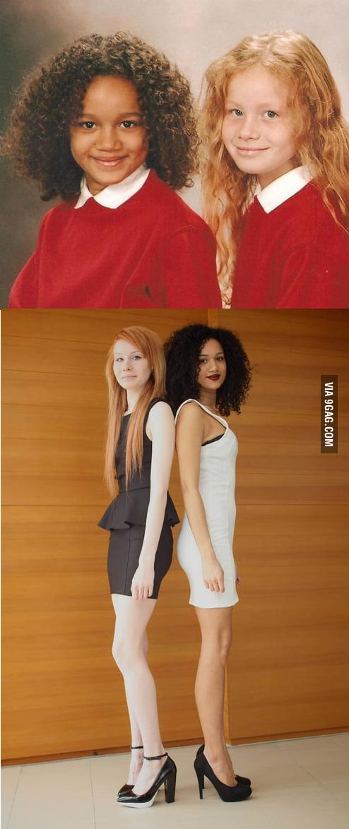 No One Believes Theyre Twins 9gag