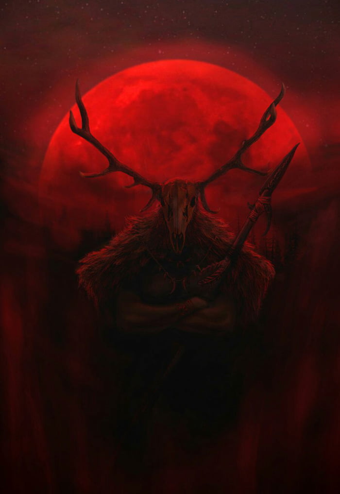 Hircine Wallpaper From Elder Scrolls Iiibloodmoon 9gag