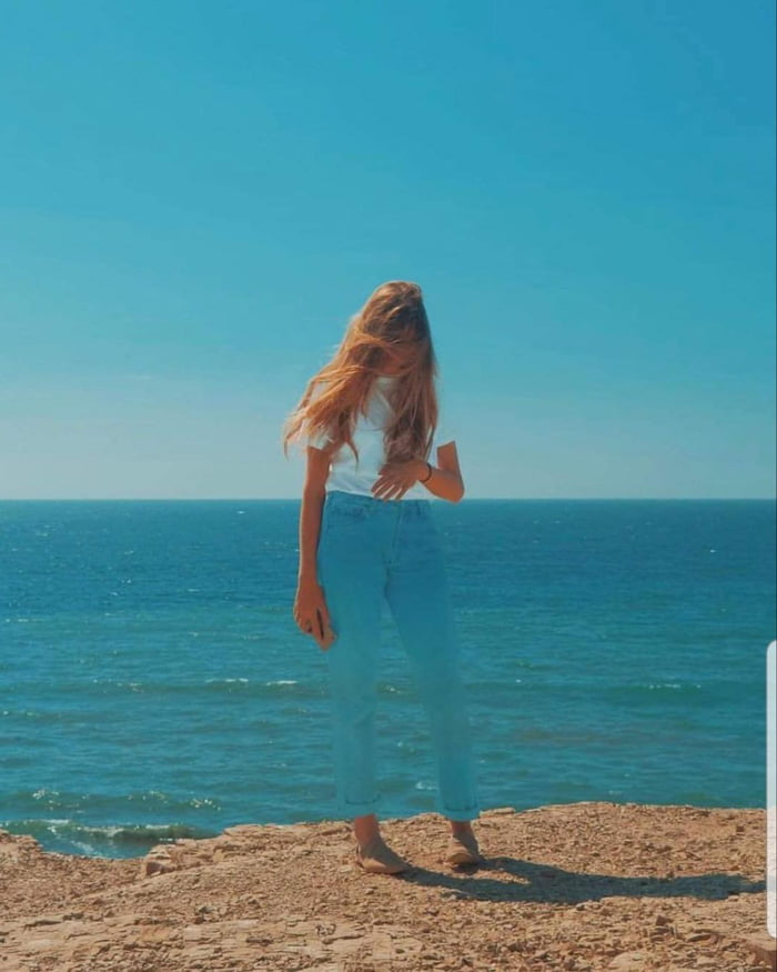 Делаем фото на море This girl's outfit and the sea - 9GAG