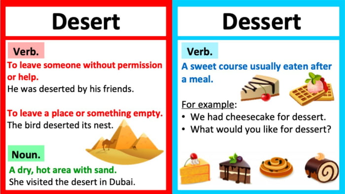 Desert Desserts Gag