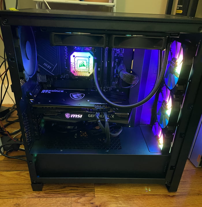 I have completed my first build and joined the PC master-race and ...