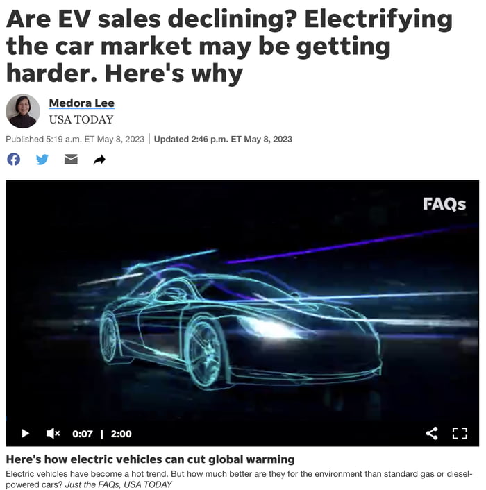 Are You Interested Or Considering Buying An EV? - 9GAG