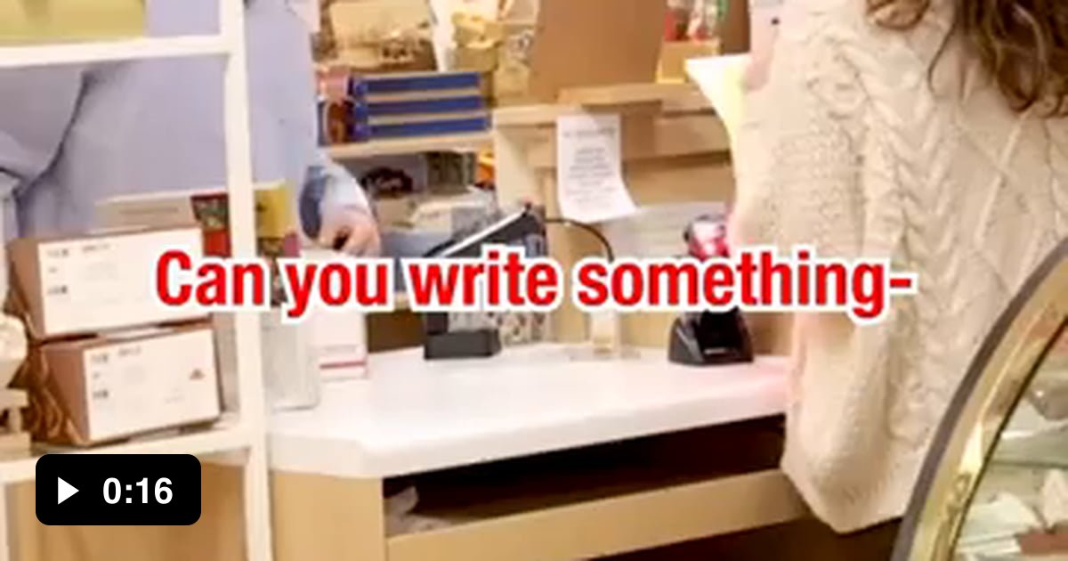 Can you write something? - 9GAG