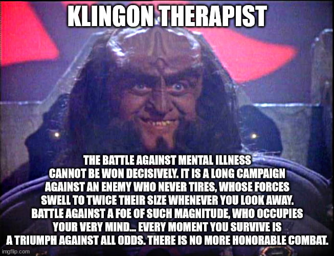 Klingon Therapist Gag