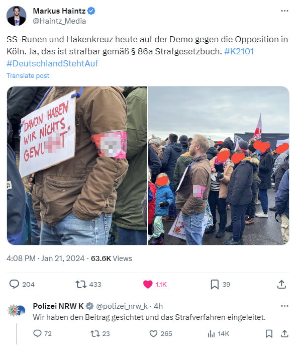 Sind Jetzt Alle Anti AfD Teilnehmer Auch Gesichert Rechtsextrem 9GAG