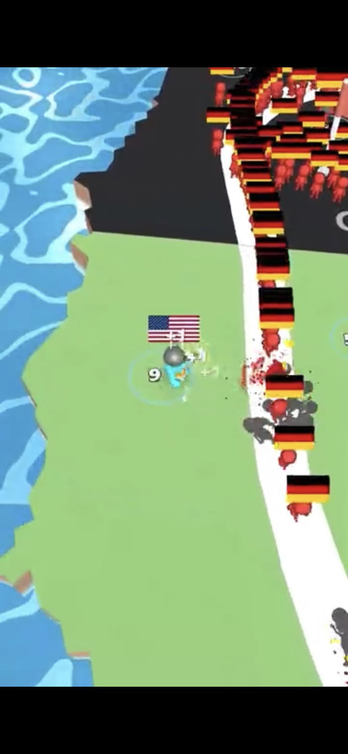 This mobile game app. Are the flags really necessary? 9GAG