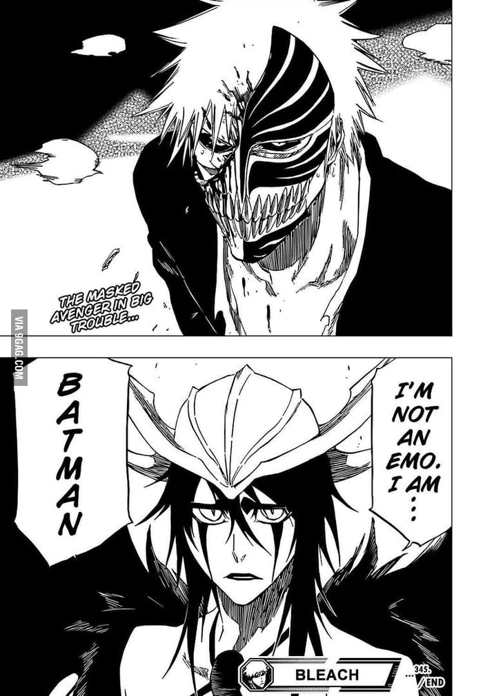 Was reading manga and stumbled across this. (Bleach Manga Chapter 345 ...