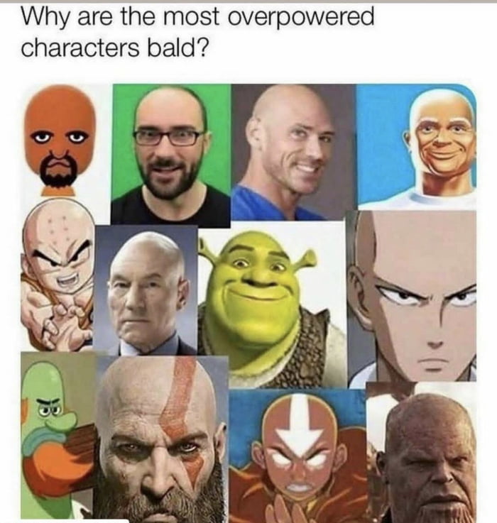 Featured image of post Bald Dbz Characters Meme