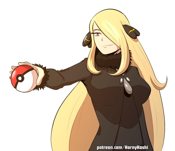 Cynthia Fanart - Pokémon.