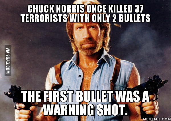 Lets bring back good old chuck memes - 9GAG