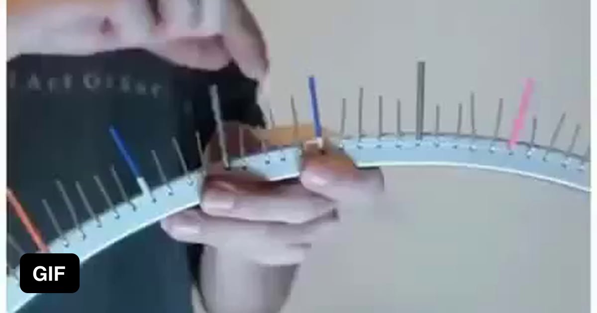 String Art the help of GitHub program - 9GAG