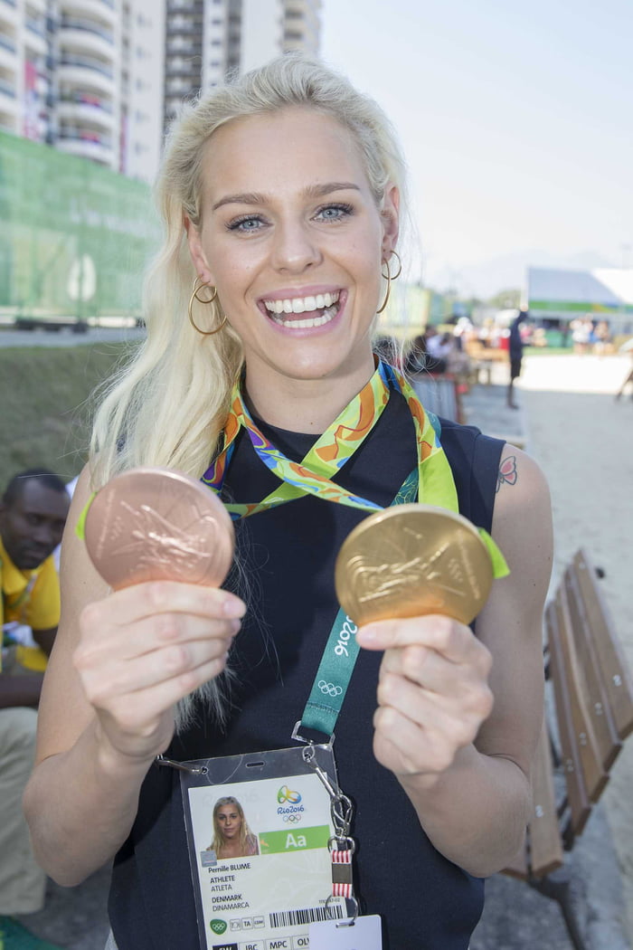 Pernille Blume, a true Ohlympian - 9GAG