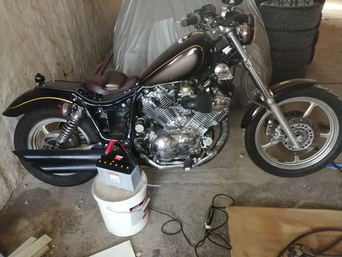 1985 yamaha virago 700 bobber