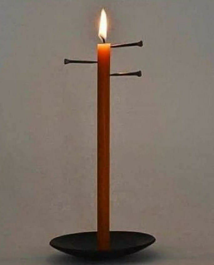 Before Alarm Clocks Existed People Used Nails Fixed Onto Candles To