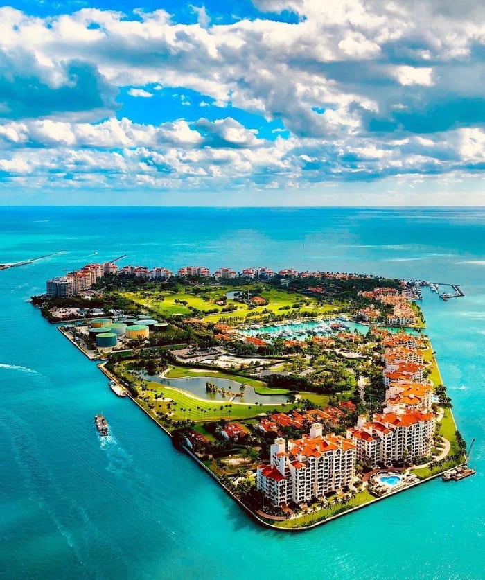 Fisher Island, the richest ZIP code in America with an average