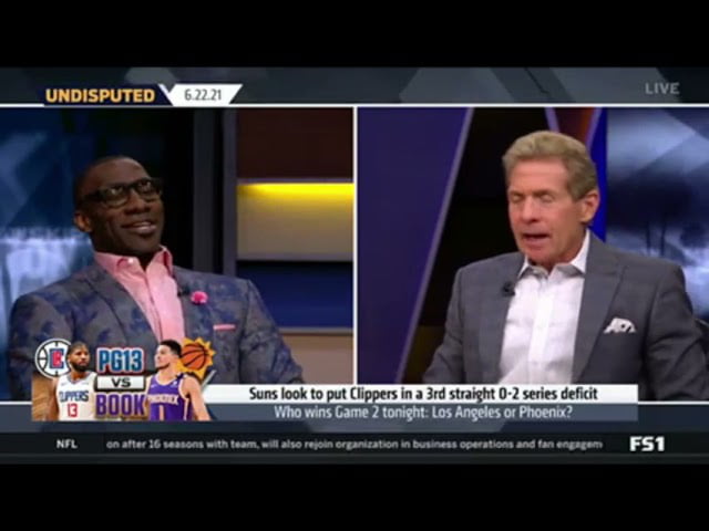 UNDISPUTED Skip Bayless Game over for Clippers Marcus Morris cant play ...