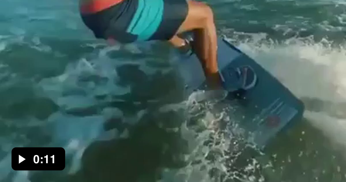 Kiteboarding jump over an island 9GAG