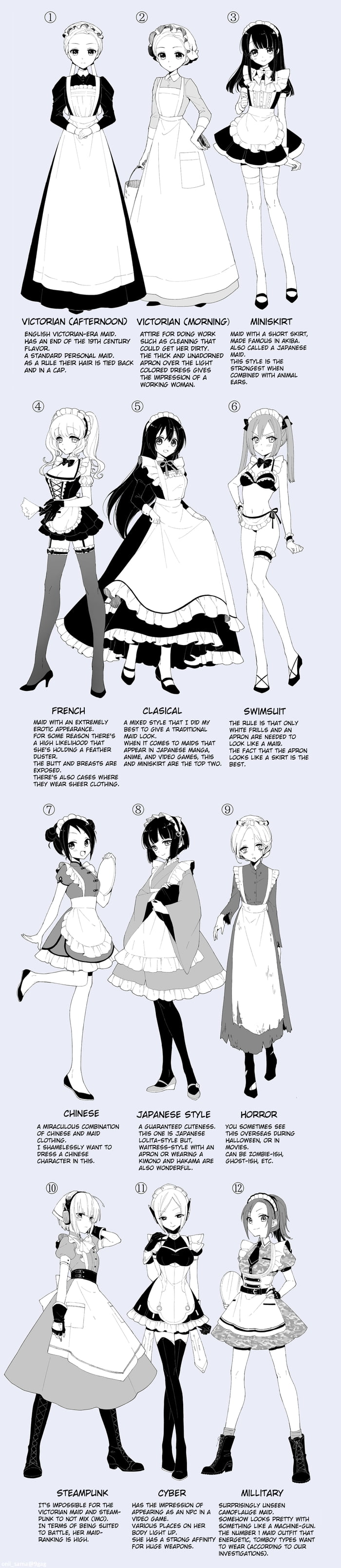 So what is your favourite maid outfit ? - 9GAG